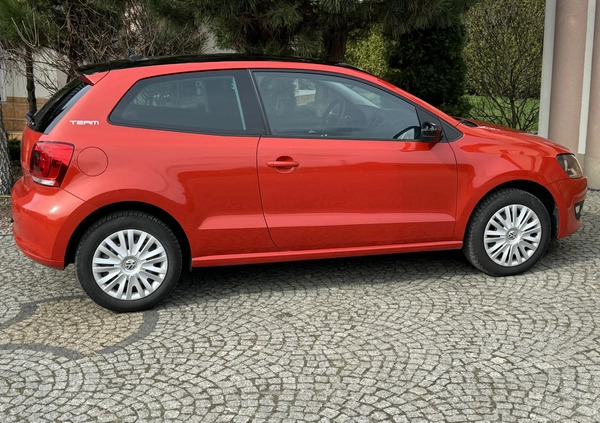 Volkswagen Polo cena 18500 przebieg: 173100, rok produkcji 2010 z Bolesławiec małe 596
